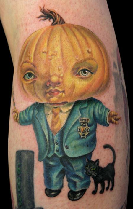 tattoos/ - Pumpkin President - 100150